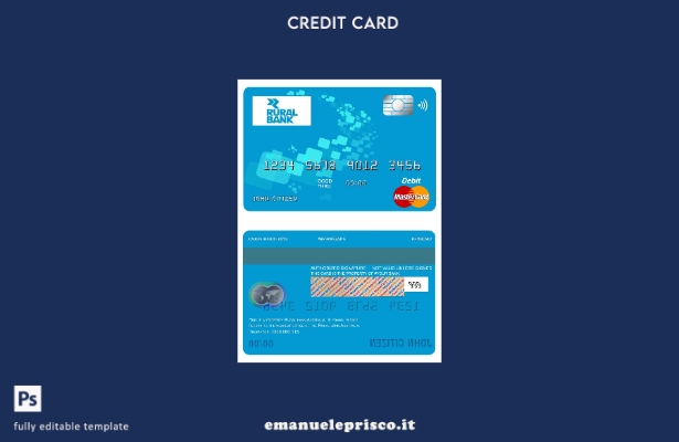 stile verificato Australia Modello mastercard banca rurale